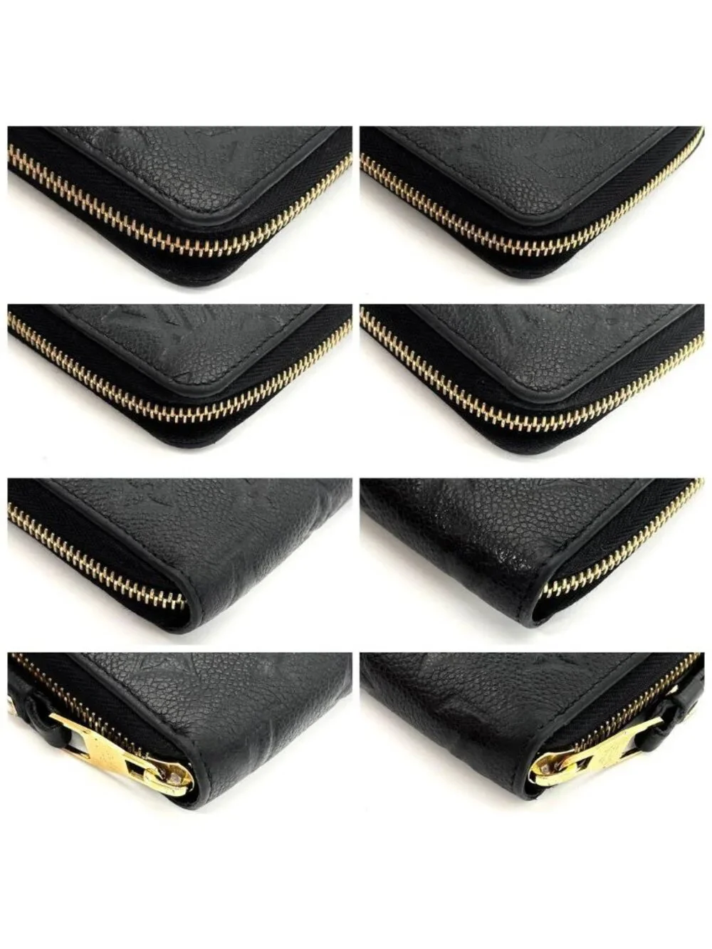 Louis Vuitton Wallet Zippy Monogram Black